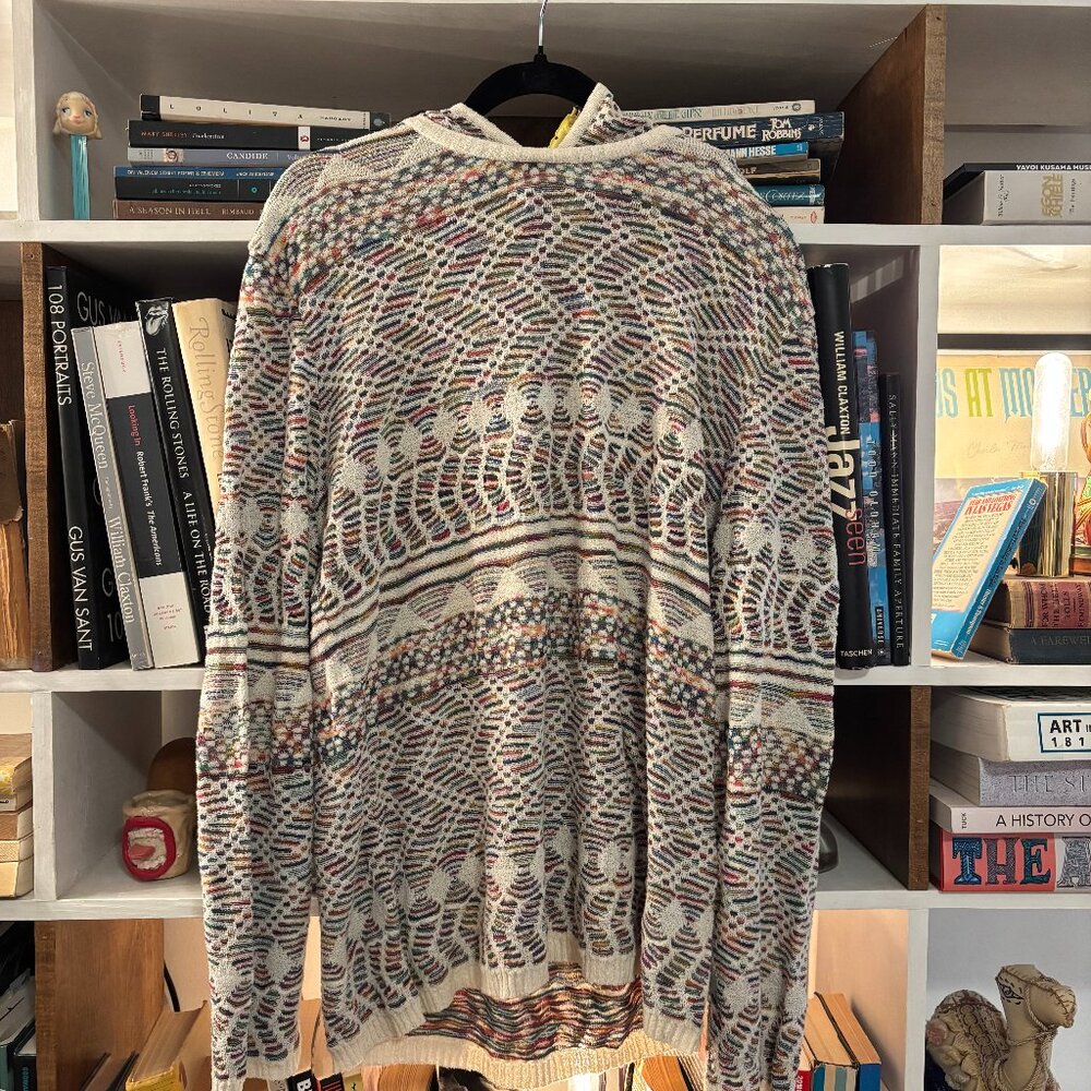 Missoni Crochet Knit Cotton Hoodie